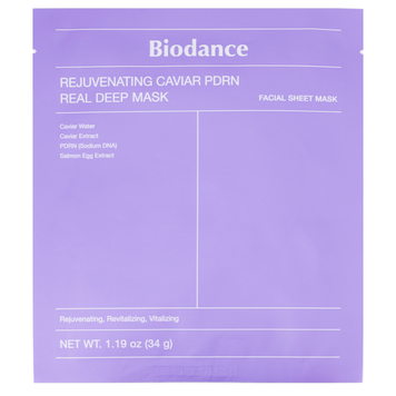 BIODANCE REJUVENATING CAVIAR PDRN REAL DEEP MASK - Омолоджувальна гідрогелева маска з PDRN 34 г BID018 фото