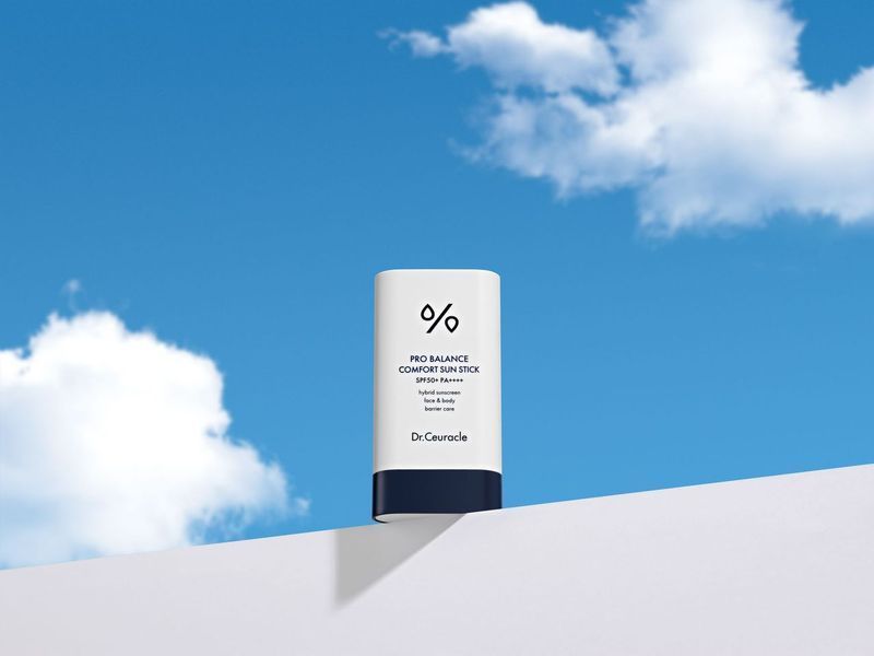 Сонцезахисний стік з пробіотиками для обличчя та тіла Dr. Ceuracle Pro Balance Comfort Sun Stick SPF50+ PA++++ 8806133616307 фото