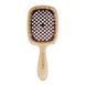 Щітка для волосся золото з коричневим Janeke Luxe Superbrush 10267Z фото 1