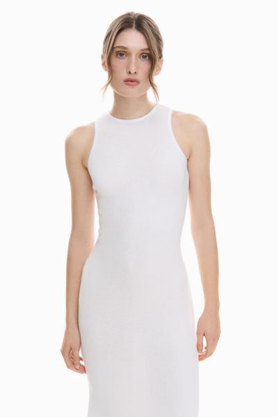 Сукня максі з кейпом білого кольору XS/S cutieedress_22xss фото