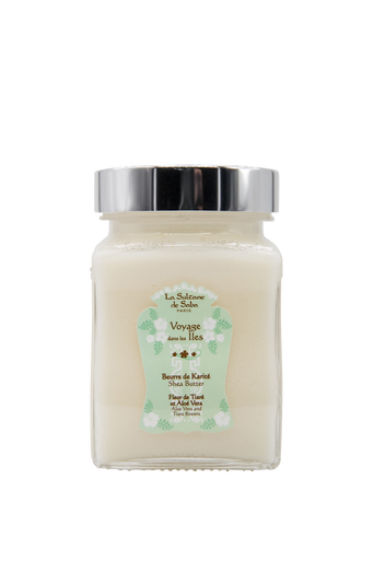 La Sultane De Saba - Масло каріте "Тіаре та алое вера" Shea Butter Tiare Flower & Aloe Vera LSDS0022 фото