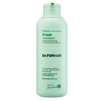 Міцелярний шампунь для жирної шкіри голови Dr.FORHAIR Phyto Fresh Shampoo, 500мл 8809485533384 фото