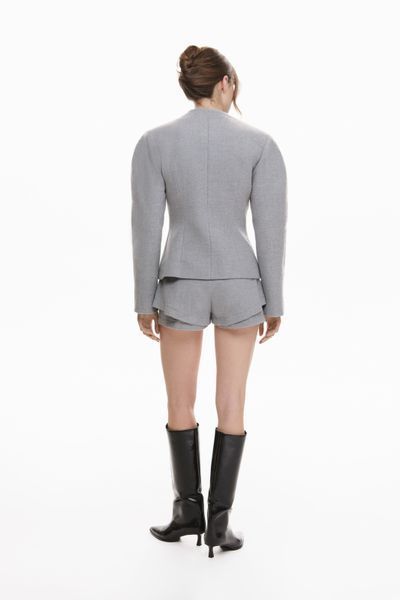 Силуетний жакет сірого кольору Fall Winter XS/S vocutiee34xss фото