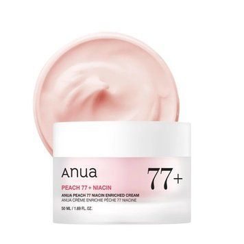 Зволожуючий крем для обличчя Anua Peach 77 Niacin Enriched Cream 50ml AN011 фото