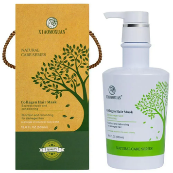 Маска з колагеном для живлення та відновлення волосся Xiaomoxuan New Collagen 550 ml xiaomoxuan001 фото