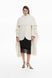 Пальто жакет молочного кольору + шарф Fall Winter XS/S vocutiee0103xss фото 1