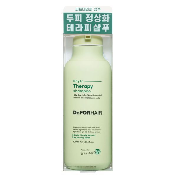 Фітотерапевтичний шампунь для чутливої шкіри голови Dr.FORHAIR Phyto Therapy Shampoo, 300мл 8809485530741 фото