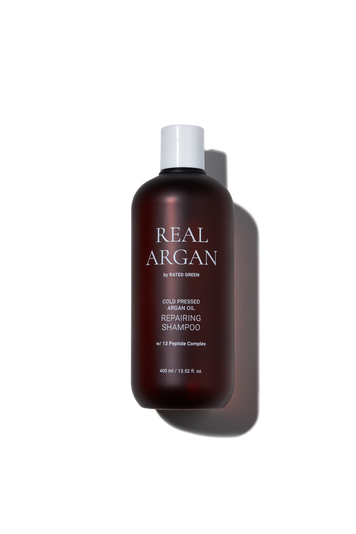 REAL ARGAN REPAIRING SHAMPOO Відновлюючий шампунь з аргановим маслом Rated Green 400 мл 0000544 фото