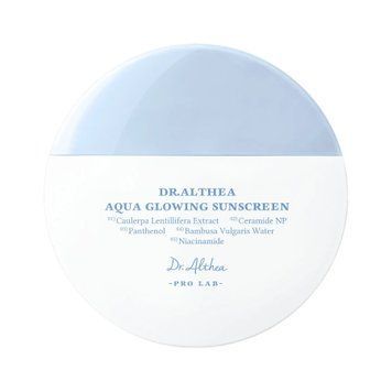 Dr.Althea Aqua Glowing Sunscreen - Зволожувальний сонцезахисний крем з пантенолом 8809447255828 фото