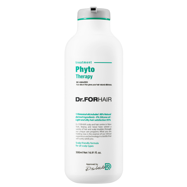 Фітотерапевтична маска-кондиціонер для волосся Dr.FORHAIR Phyto Therapy Treatment, 500мл 8809485530871 фото