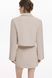 Жакет кроп бежевого кольору Premium XS/S cutiesuit04xs-s фото 4