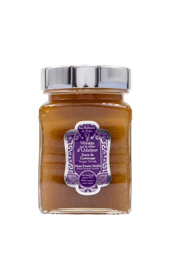 Цукровий скраб для тіла мускус, ладан, ваніль La Sultane De Saba Udaipur Sugar Scrub Musk Incense Vanilla, 300 мл 6667782 фото