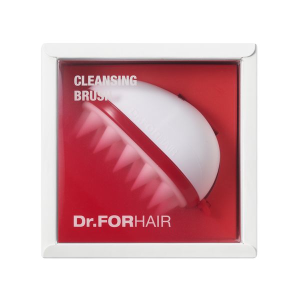 Силіконова масажна щітка для миття голови Dr.FORHAIR Cleansing Scalp Brush 8809485532158 фото