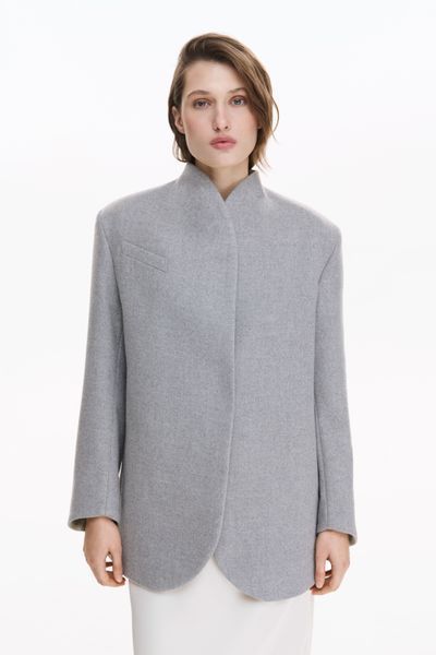 Пальто жакет сірого кольору Fall Winter XS/S vocutiee24xss фото