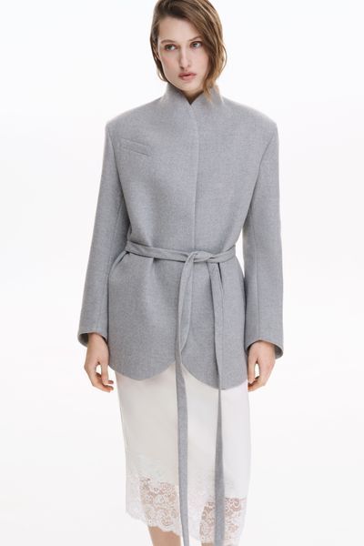 Пальто жакет сірого кольору Fall Winter XS/S vocutiee24xss фото