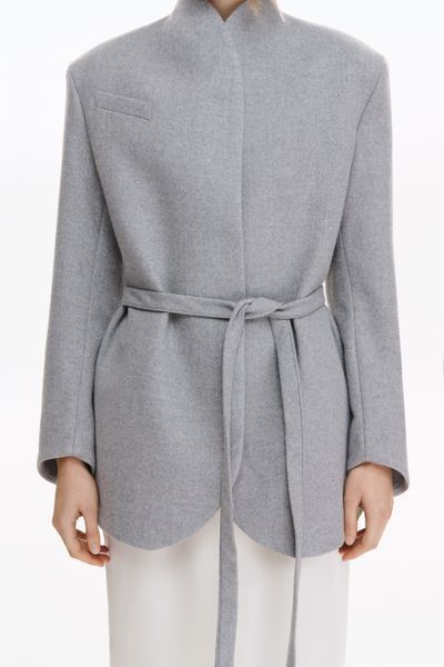 Пальто жакет сірого кольору Fall Winter XS/S vocutiee24xss фото