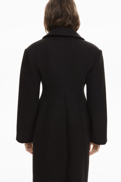 Силуетне пальто чорного кольору Fall Winter XS/S vocutiee27xss фото