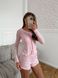 Набір рожевого кольору (кардиган + шорти) XS/S cutieset18xss фото 4
