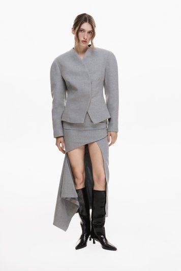 Костюм сірого кольору (жакет + спідниця) Fall Winter XS/S vocutiee28xss фото