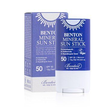 Сонцезахисний стік на мінеральній основі Benton Mineral Sun Stick SPF50+/PA++++ 8809566990921 фото